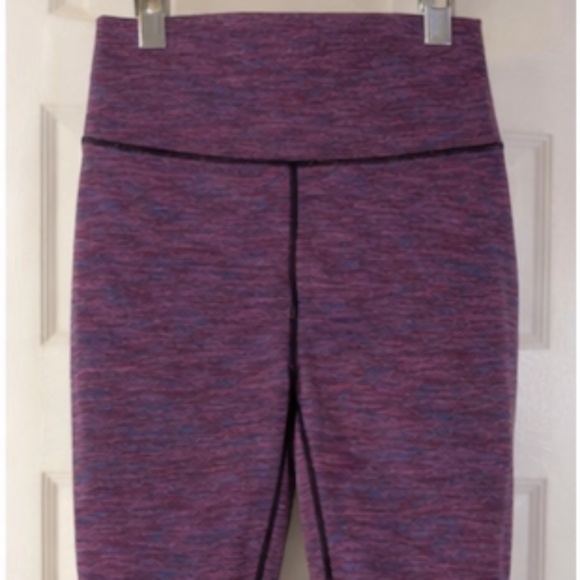 Lululemon Wunder Under Crop High Rise Wee Are From Space Purple Capri 8 (est) - Picture 3 of 6